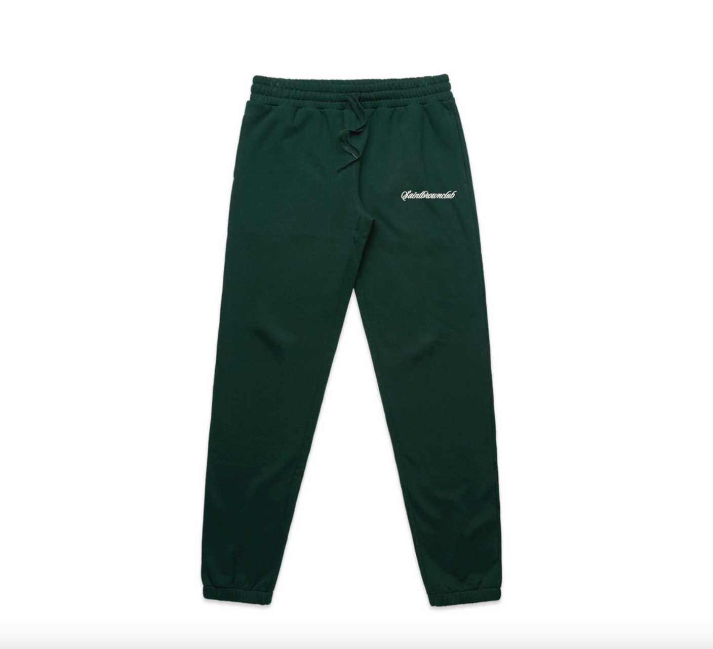 Saint Brown Ribbed Joggers by Saintbrownclub