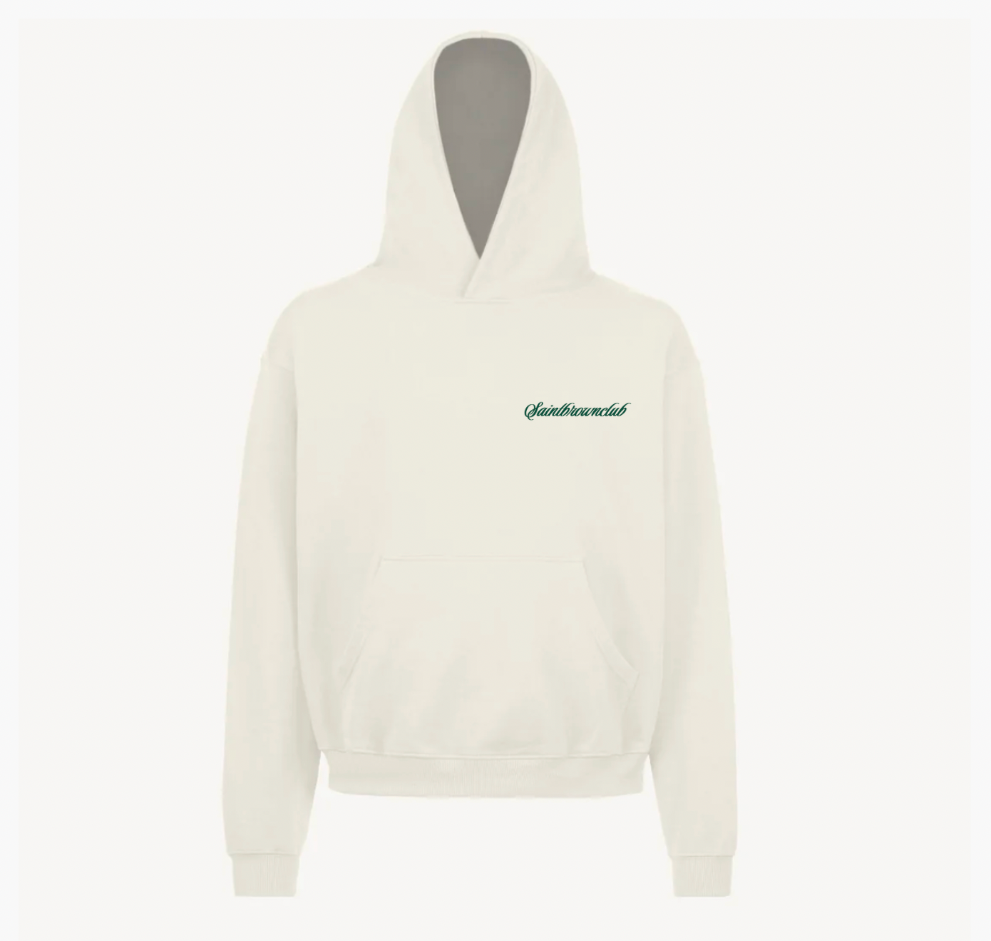 Off-white/Salt Hoodie by Saintbrownclub