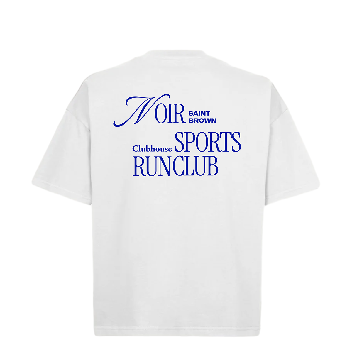 Noir Saint Brown Sports Tee - Members Limited Edition