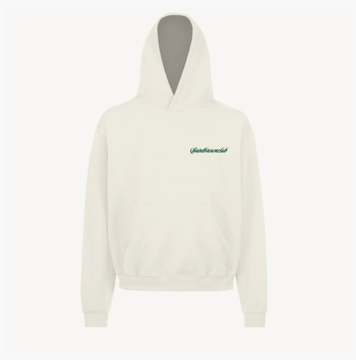 Off-white/Salt Hoodie by Saintbrownclub