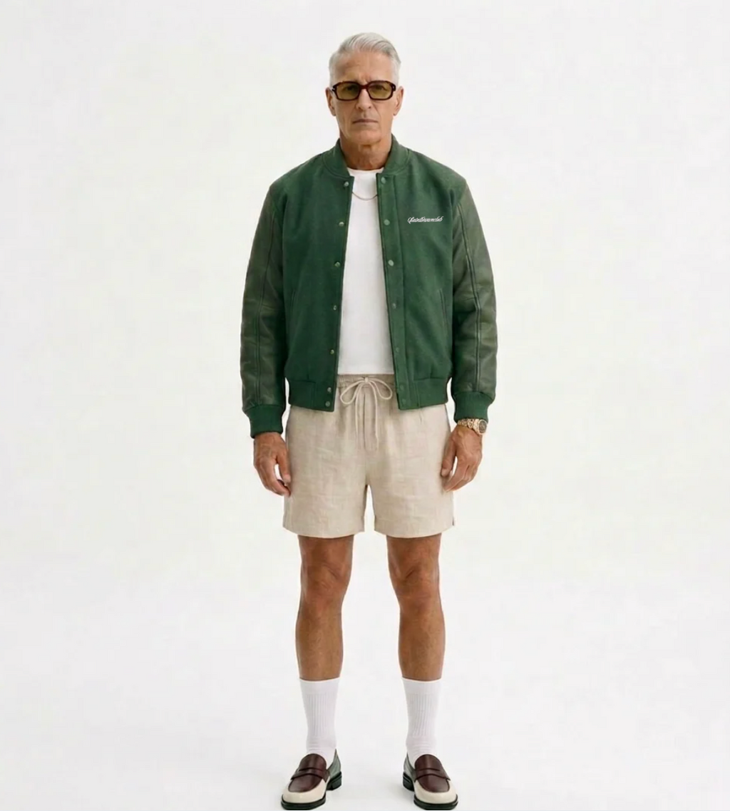 Saint Brown Heritage Leather Jacket, Sovereign