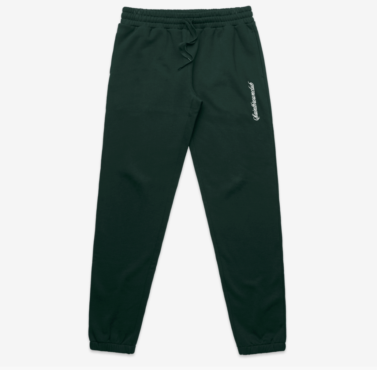 Quiet Comfort Track Bottoms, Forest Green