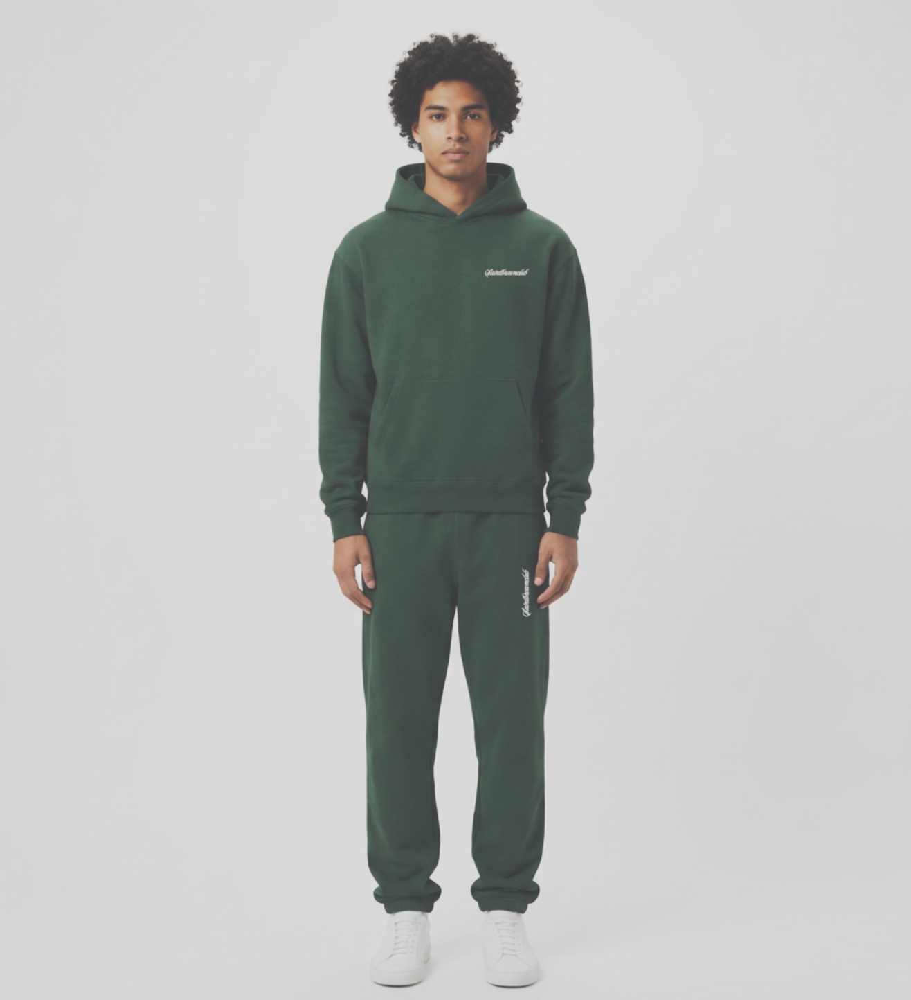 Quiet Comfort Hoodie, Forest Green, Heavy Hood