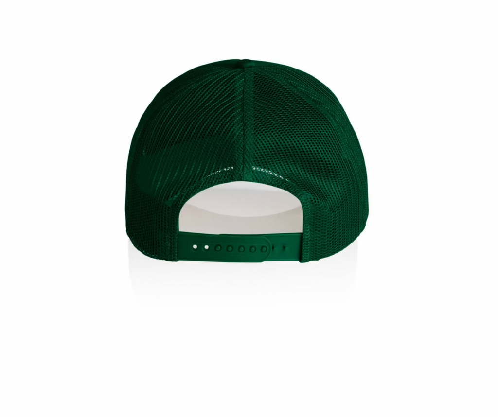 Foam Trucker Cap Pine Green × Off-White