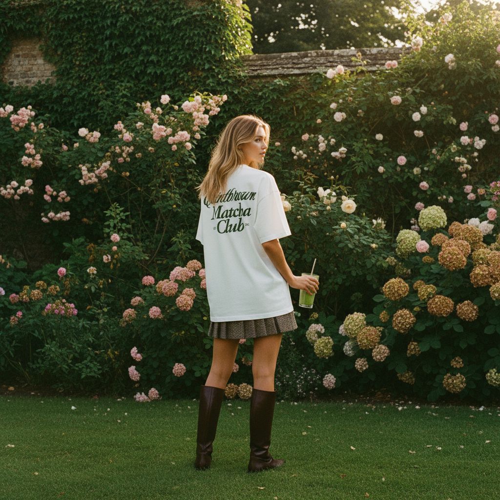 Matcha Club Tee - Saintbrownclub