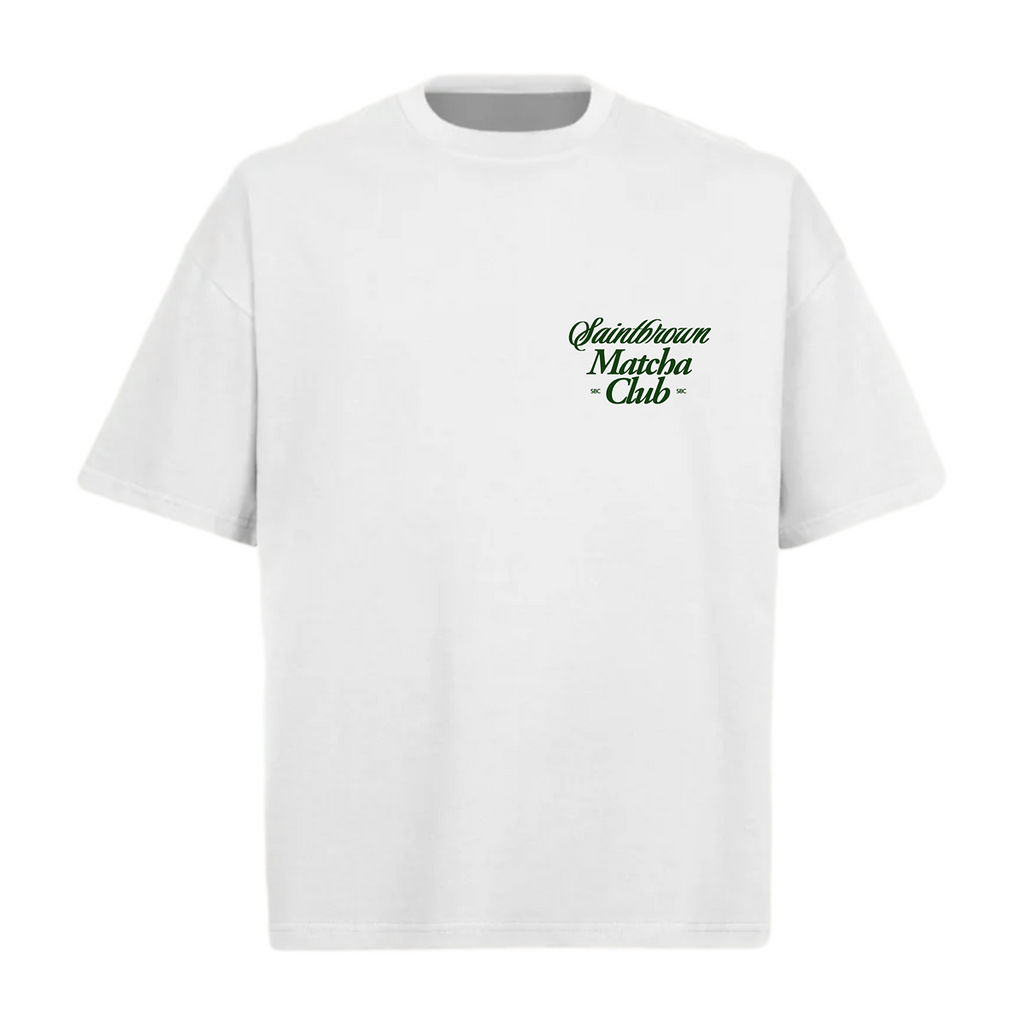 Matcha Club Tee - Saintbrownclub